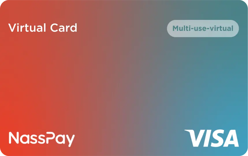 NassPay Virtual Card - Front